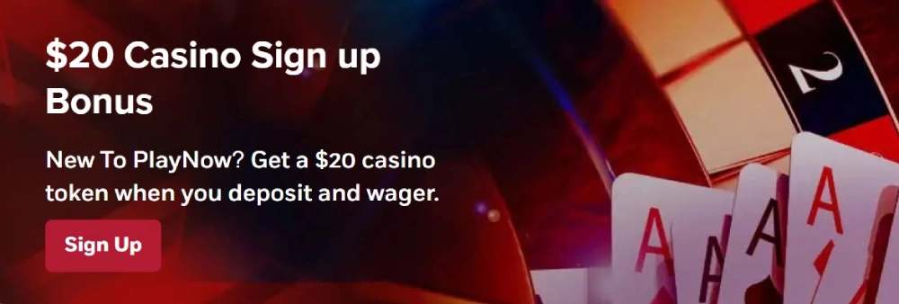 PlayNow Casino Welcome Bonus