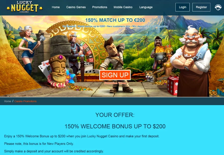 Lucky-Nugget-Casino-promotions