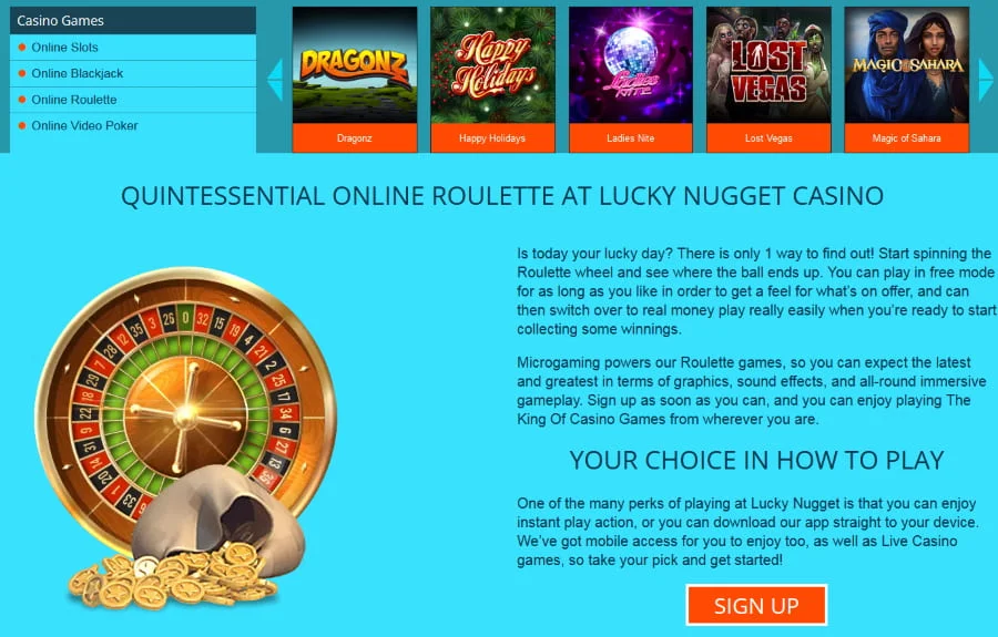 Lucky-Nugget-Casino-roulette