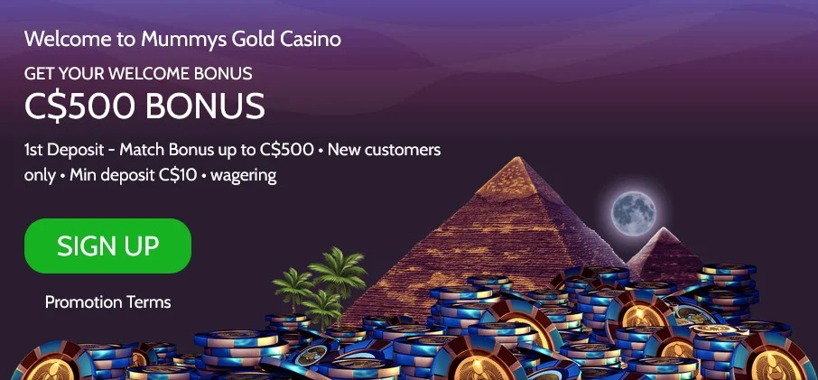 Mummys-Gold-Casino-promotion