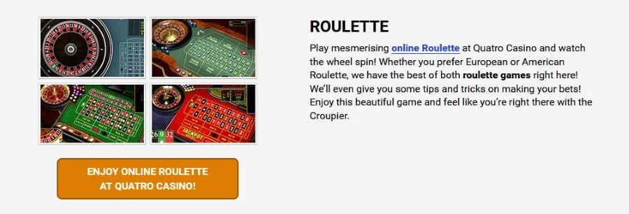 Quatro-Casino-roulette