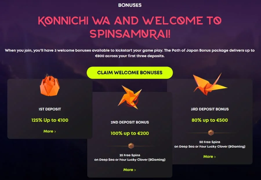 Spin-samurai-casino-bonuses